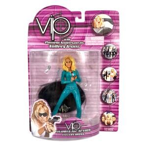 Vtg VIP Vallery Irons Action Figure Pamela Anderson Toy Collectible SEALED